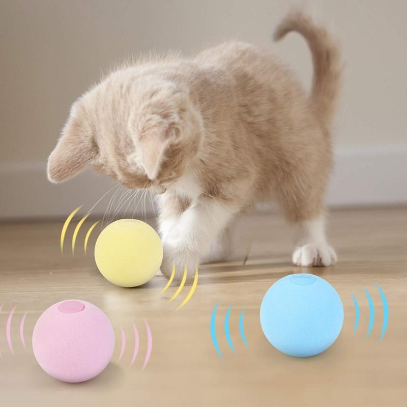 SmartBall™ - Balle intelligente d'apprentissage pour chat - Miaoumiw